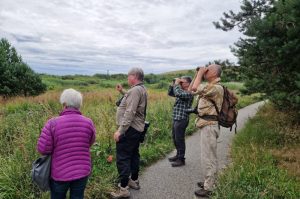 Birdwatching at St Fittick's Park